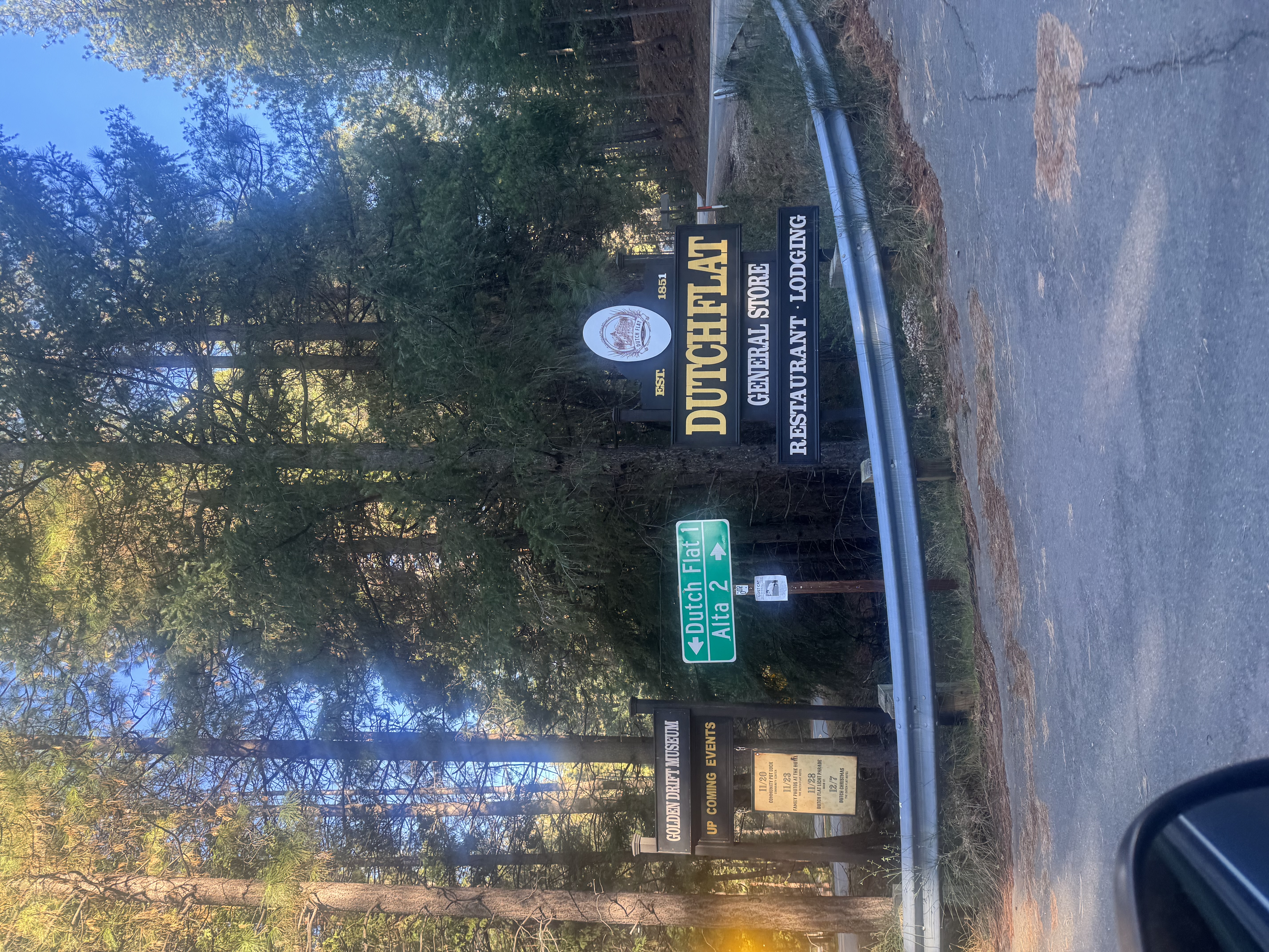 The charming 'Betty Bess' log cabin nestled in the pines