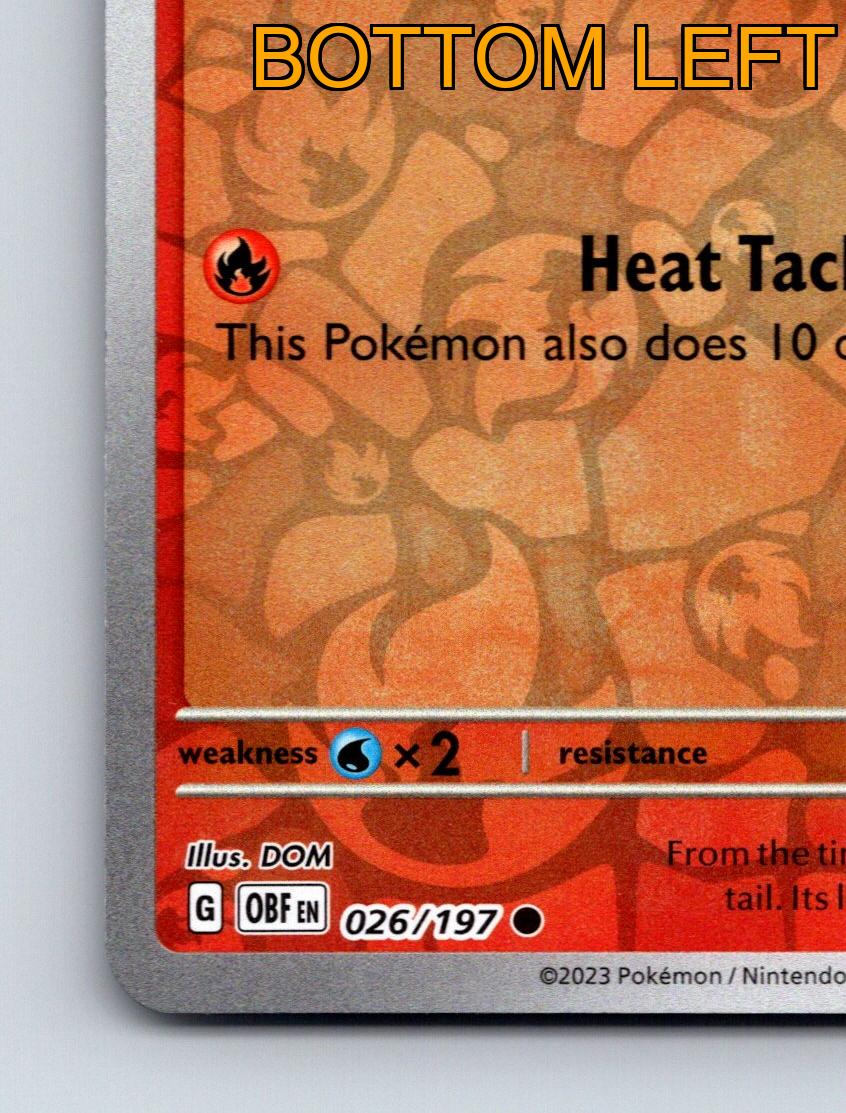 Basic Charmander HP 60 Heat Tackle Rarity Red Fiery Pokémon Card