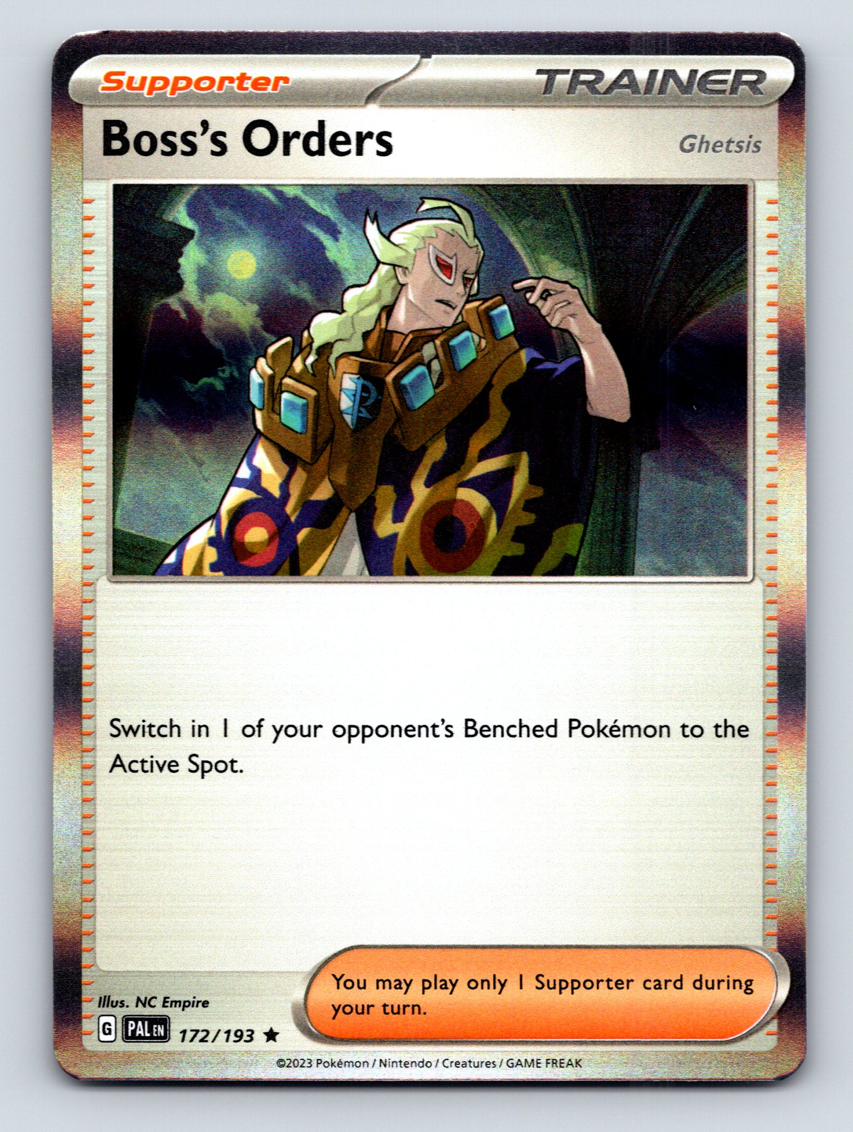 Bosss Orders Trainer Supporter Ghestis Rarity Colorful Dark Pokmon Card Bosss Orders Trainer Supporter Ghestis Rarity Colorful Dark Pokmon Card