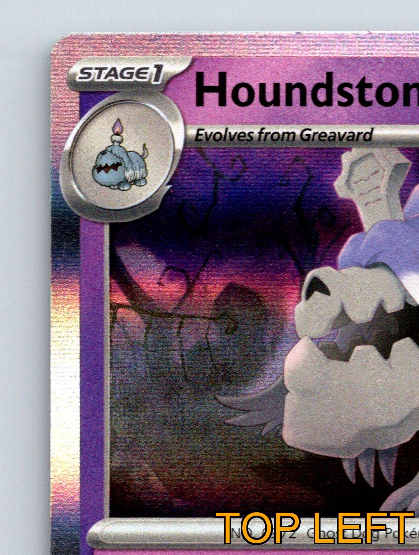 Stage 1 Houndstone HP 140 Last Respects Attack Rarity Purple Pokémon - Picture 3 of 10