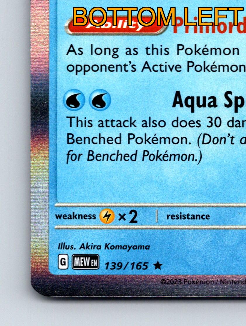 Stage 2 Omastar HP 150 Primordial Tentacles Aqua Split Blue