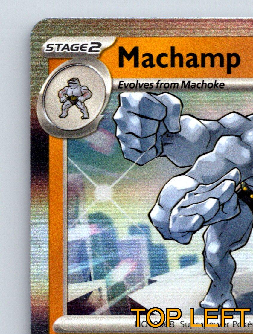 Stage 2 Machamp HP 180 Mountain Chopping Ability Orange Vibrant