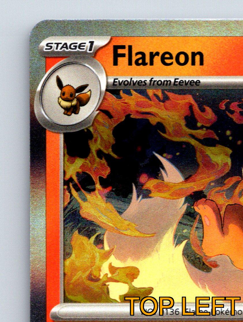 Stage 1 Flareon HP 130 Destructive Flame Attack Fire Orange