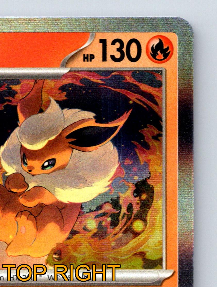 Stage 1 Flareon HP 130 Destructive Flame Attack Fire Orange