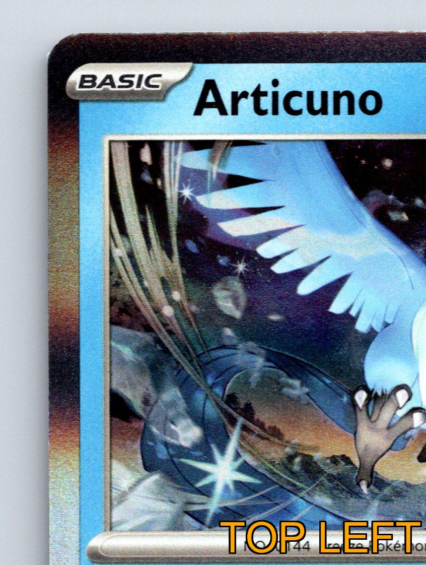 Basic Articuno HP 120 Ice Float Blizzard Rarity Blue