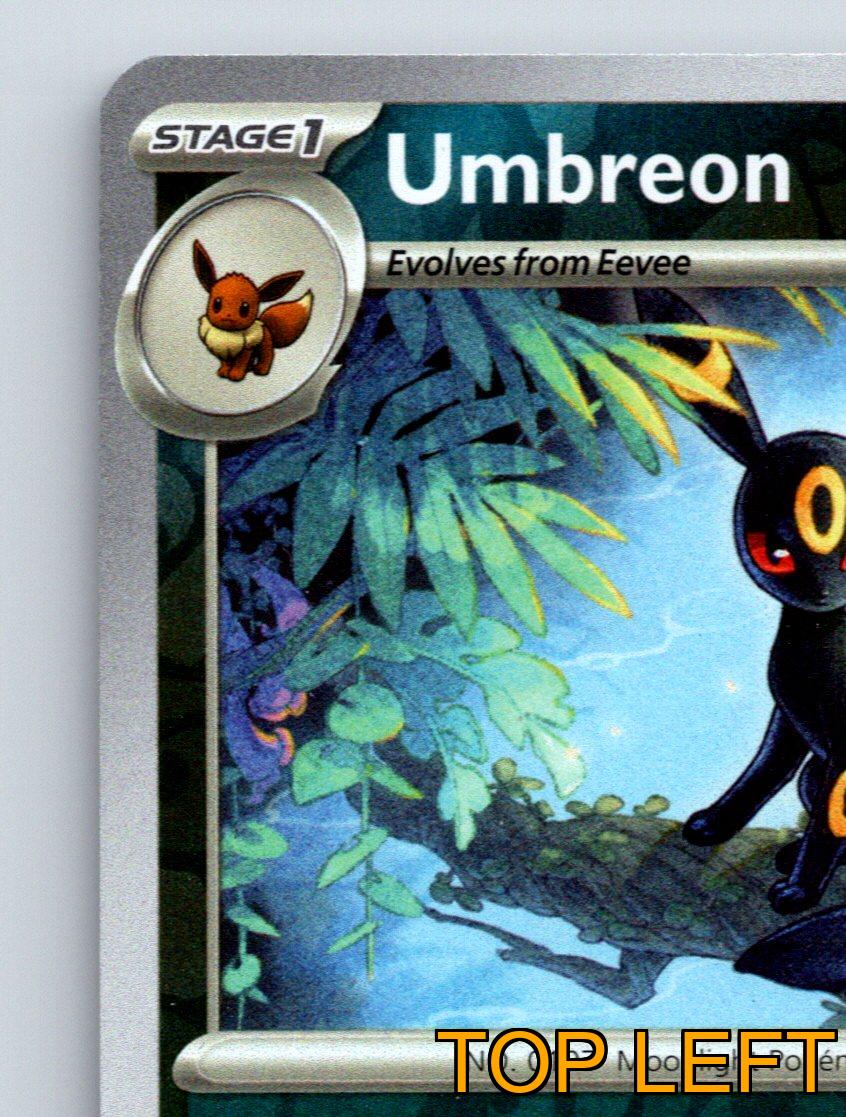umbreon pokemon card 110 Stage 1 Umbreon HP 110 Feint Attack Rarity Dark Mysterious Pokémon