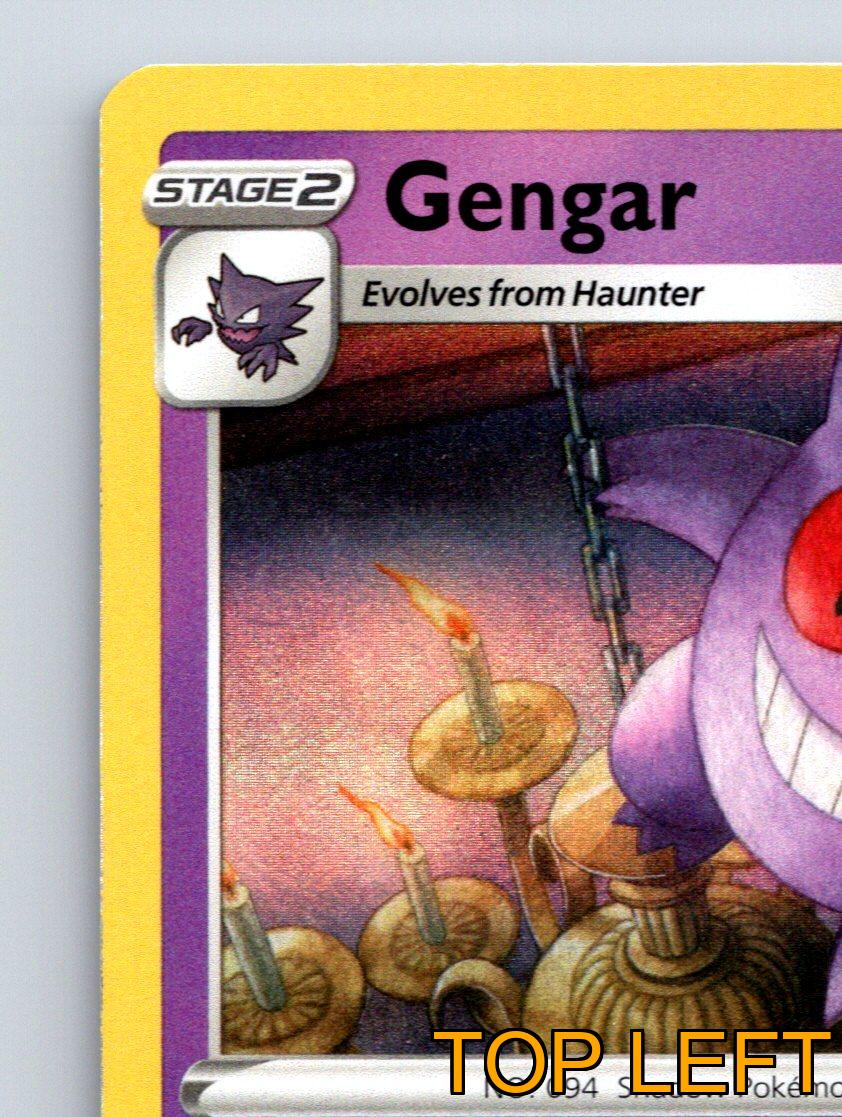 Stage 2 Gengar HP 120 Screaming Circle Attack Rarity Purple Pokmon