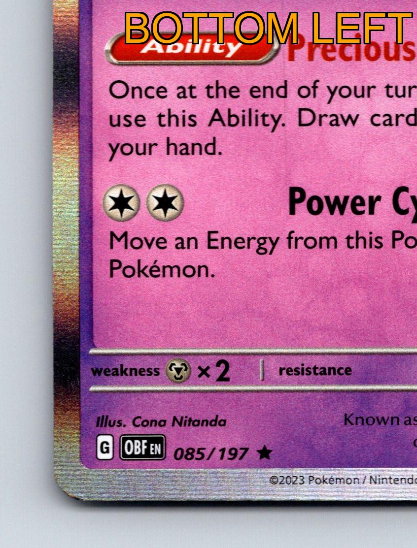 Stage 2 Togekiss HP 150 Precious Gift Power Rarity Purple Colorful Pokémon 