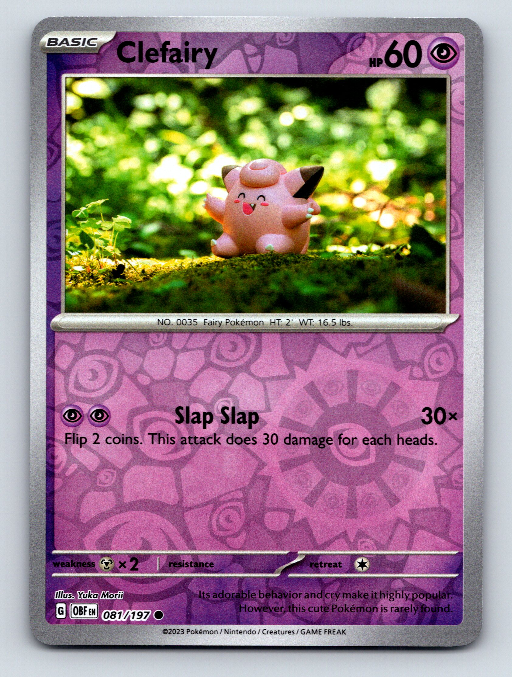 fairy card pokemon - Togetic 137/214 - Unbroken Bond - - Rare Description coming soon... Clefairy 38/68 Hidden Fates Common