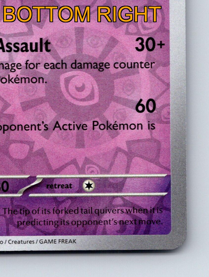 Stage 1 Espeon HP 110 Psychic Assault Attack Rarity Purple Colorful Pokémon - Picture 6 of 10