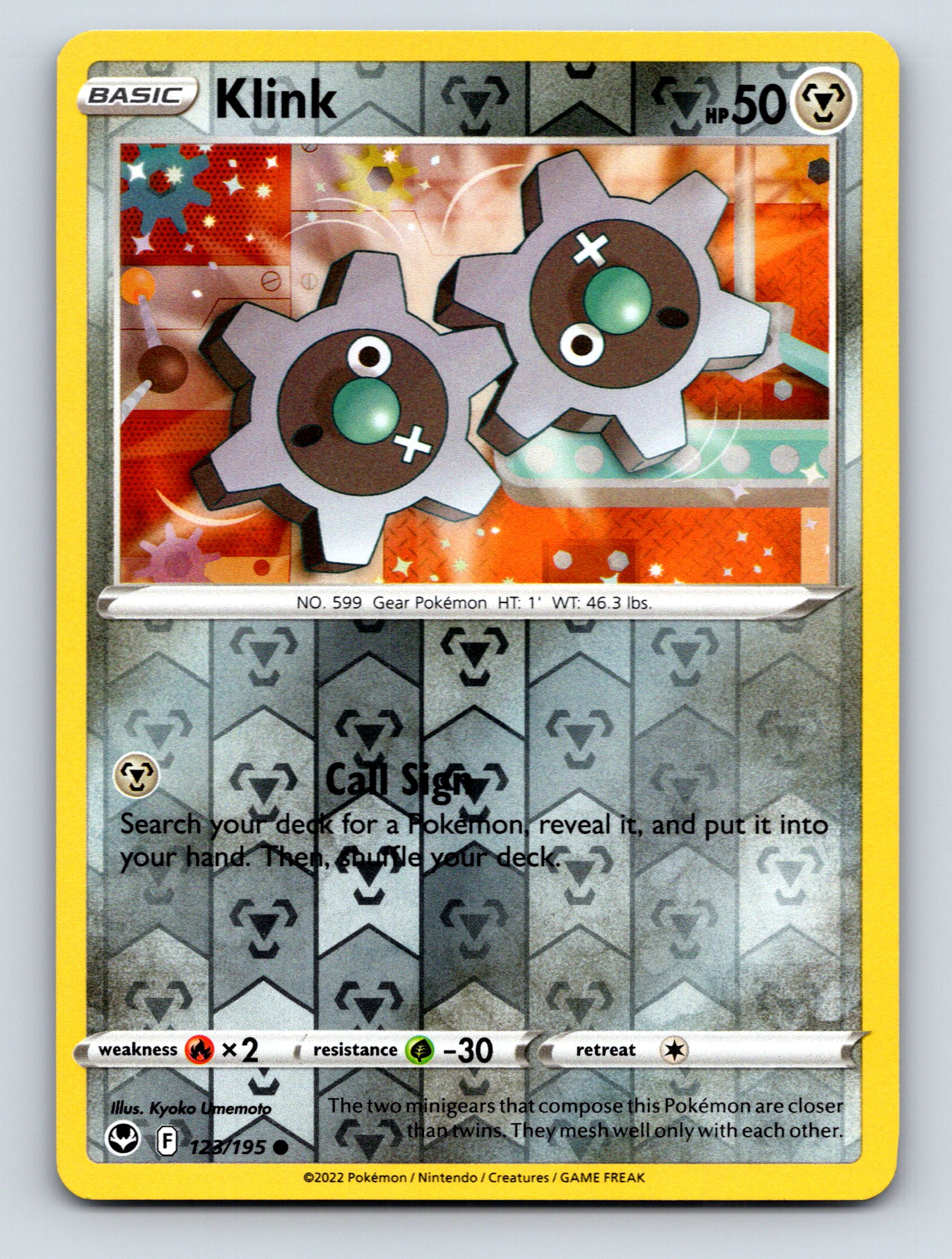 klink pokemon card value - (75/108) - BW Colorless Artist Pokemon TCG - Klink -