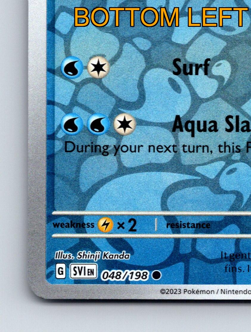 Basic Alomomola HP 120 Surf Aqua Slash Attack Rarity Blue Colorful Pokémon 