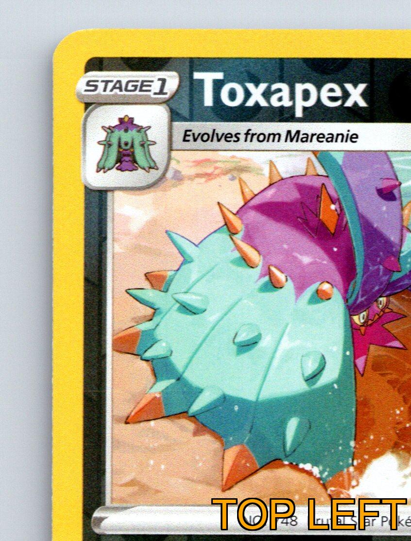 Stage 1 Toxapex HP 120 Venoshock Spike Shot Rarity Blue Pokémon | eBay