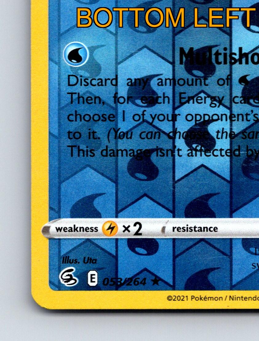 Stage 1 Starmie HP 90 Multishot Star Attack Rarity Blue Colorful Pokémon - Picture 5 of 10