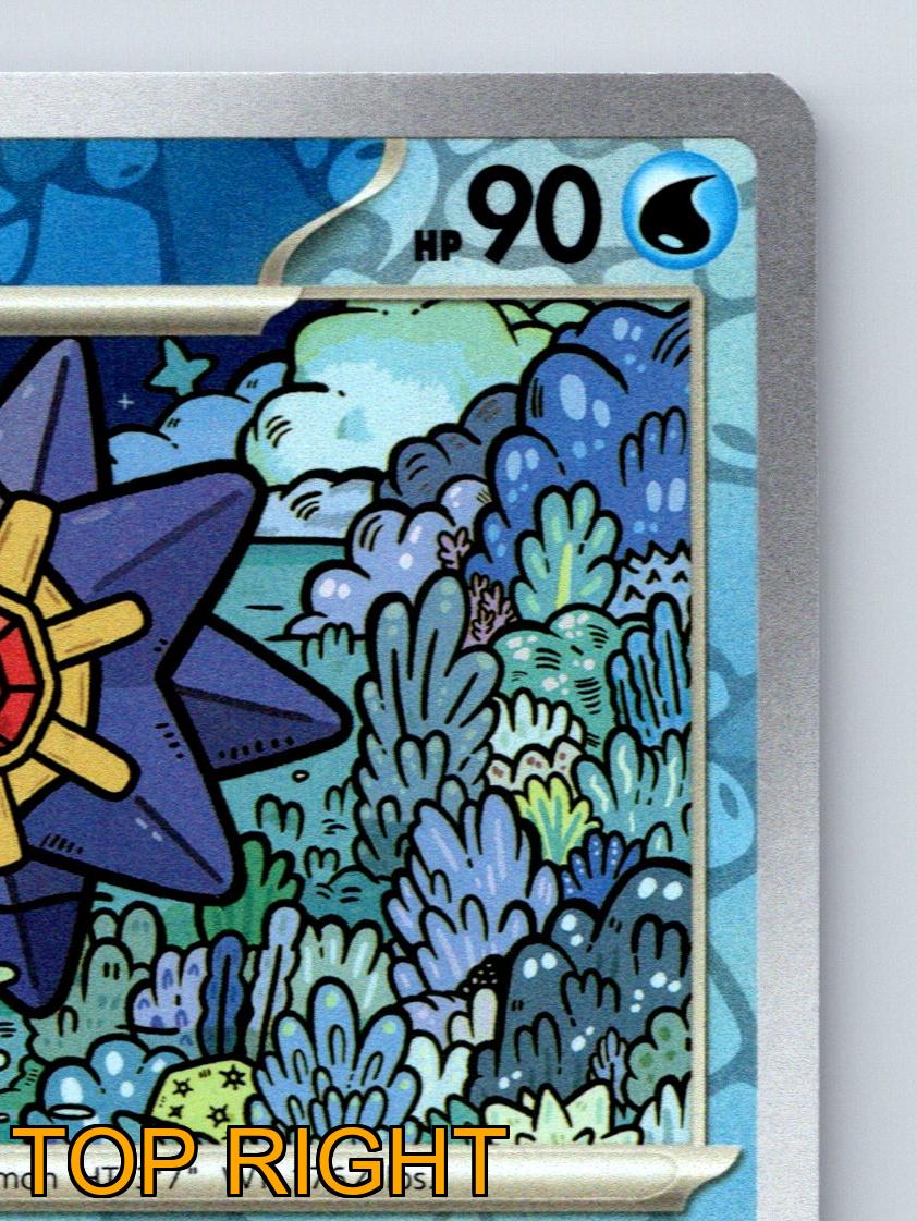Stage 1 Starmie HP 90 Mysterious Comet Ability Blue Pokémon Card