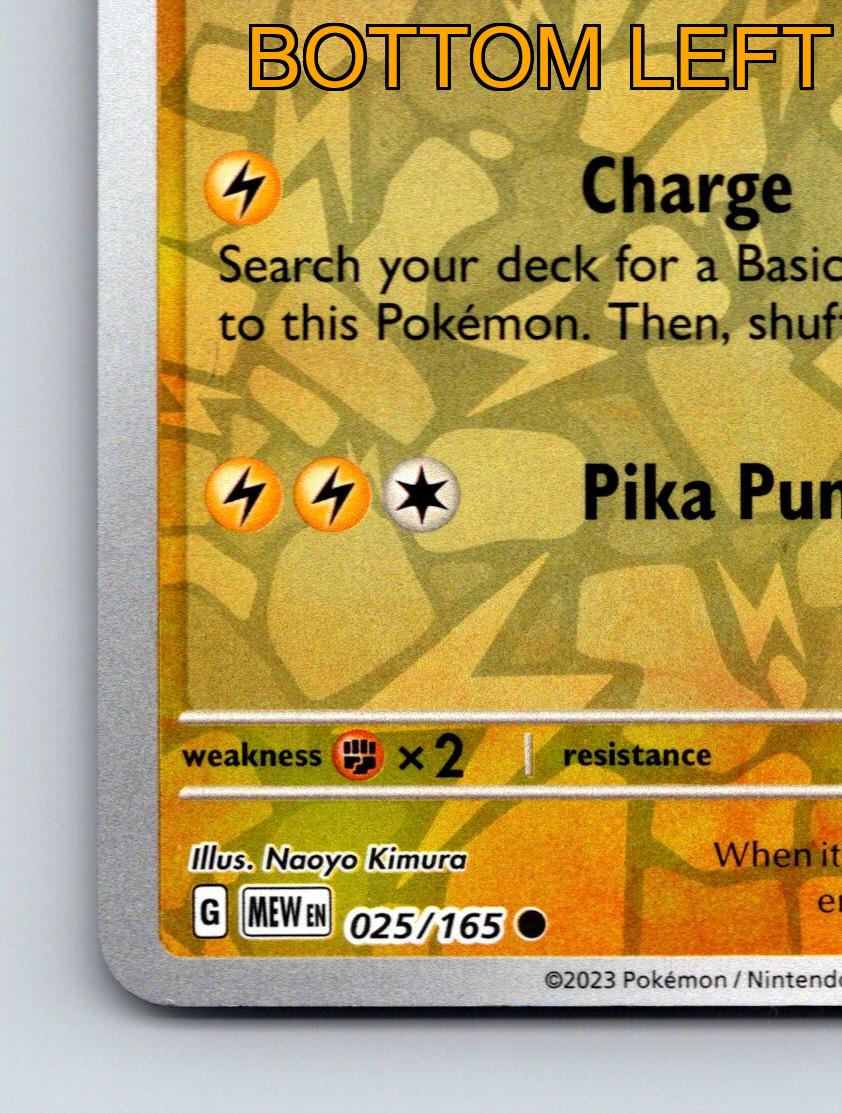 pikachu pokemon card hp60 Pikachu (005/025) [Celebrations: 25th Anniversary]