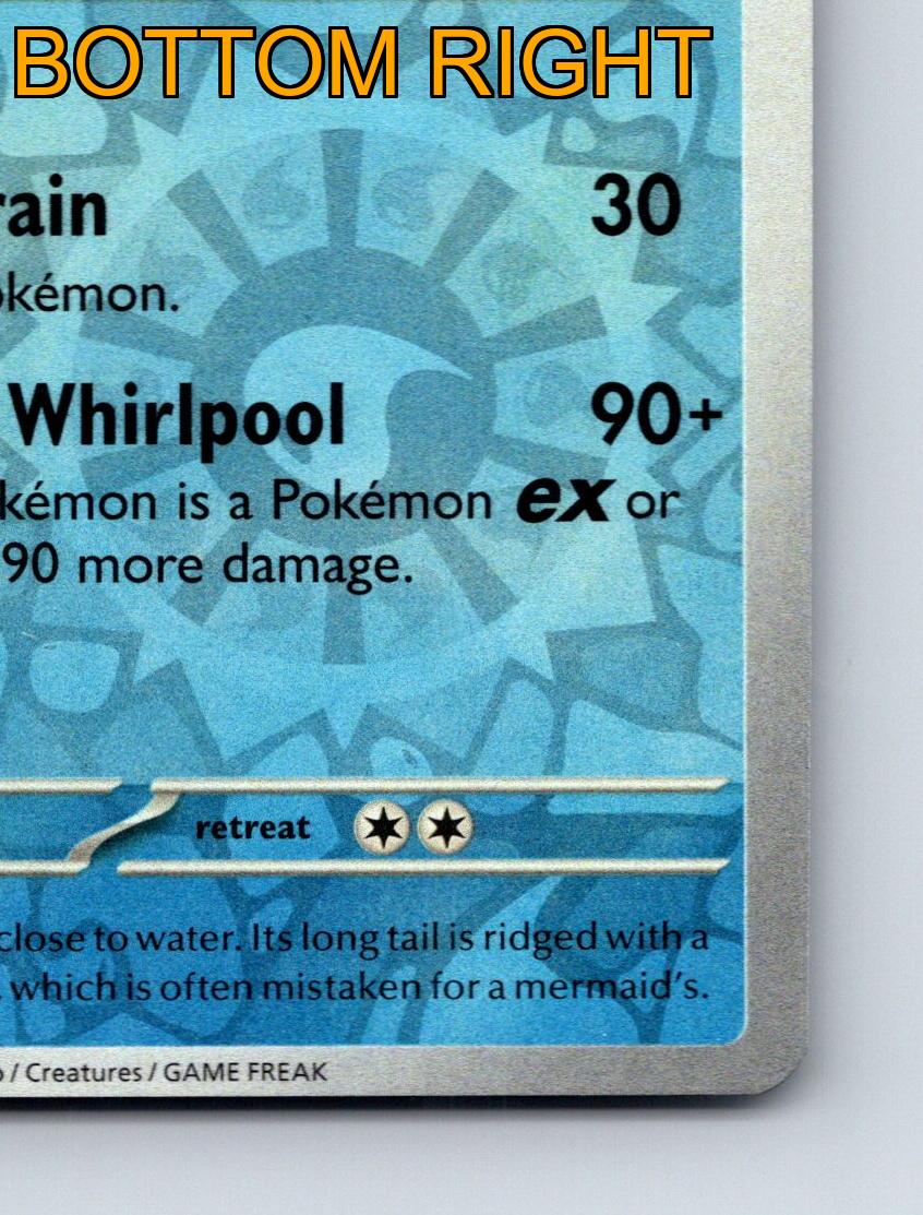 Stage 1 Vaporeon HP 130 Spiral Drain Attack Rarity Blue Colorful Pokémon - Picture 6 of 10