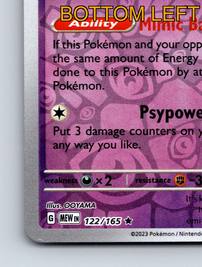 Basic Mr Mime HP 90 Mimic Barrier Psysupport Rarity Purple Pokémon