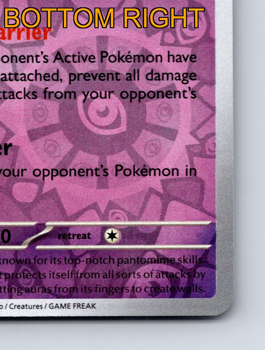 Basic Mr Mime HP 90 Mimic Barrier Psysupport Rarity Purple Pokémon
