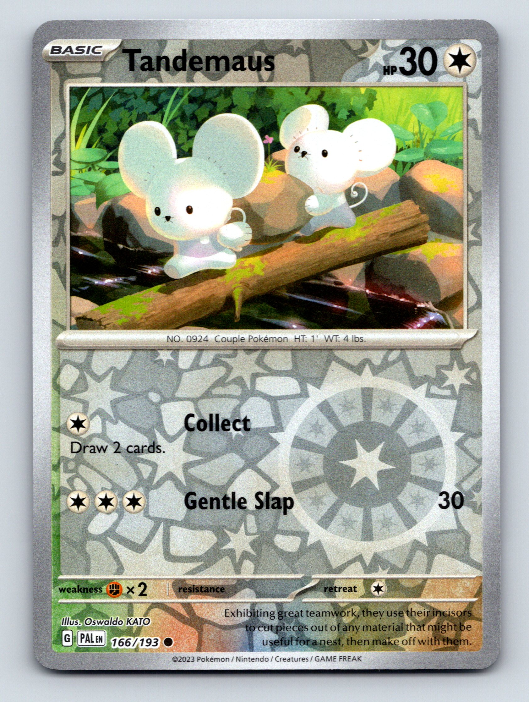 tandemaus pokemon card value Pokemon TCG - Paldean Fates - #73 - Tandemaus