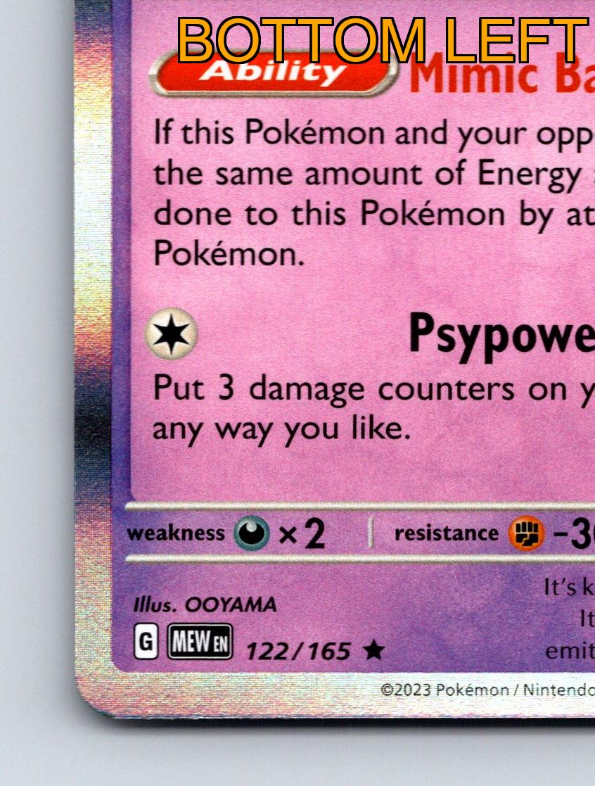 Basic Mr Mime HP 90 Mimic Barrier Psypower Rarity Purple Pokémon