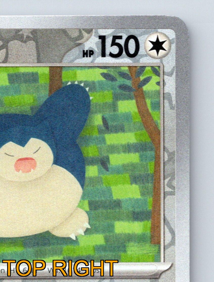 Basic Snorlax HP 150 Spike Draw Attack Common Green Slumbering