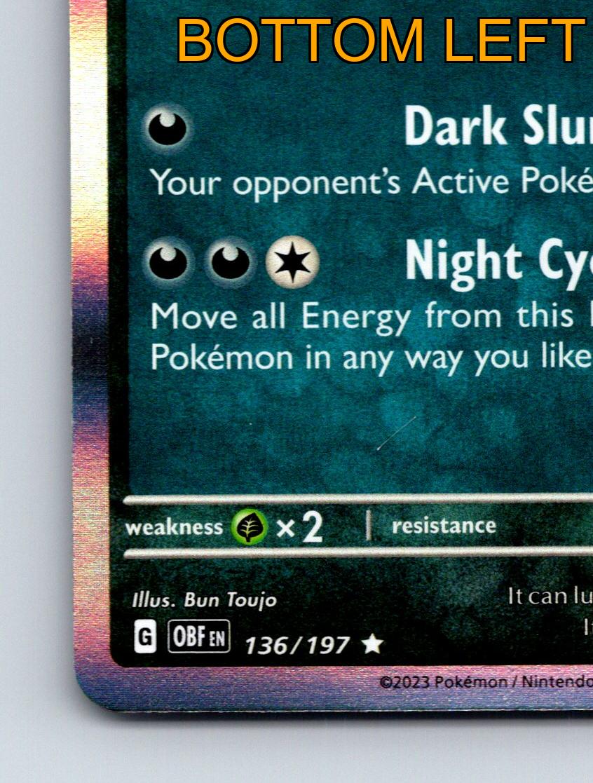 Basic Darkrai HP 130 Night Cyclone Attack Rarität Pitch Black Pokémon - Bild 5 von 10