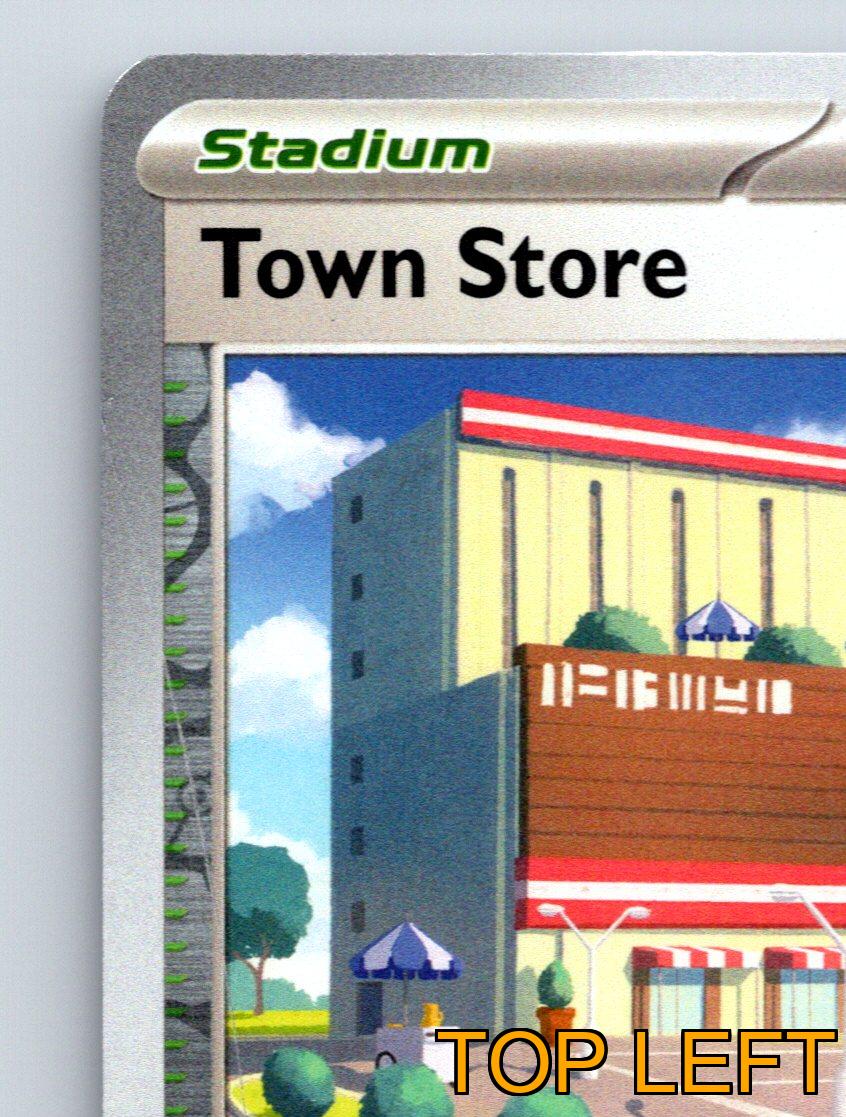 town store pokemon card - 196/197 - Obsidian Flames - x4 Trainer Playset Uncommon Card Type Stadium Town Store Trainer Card