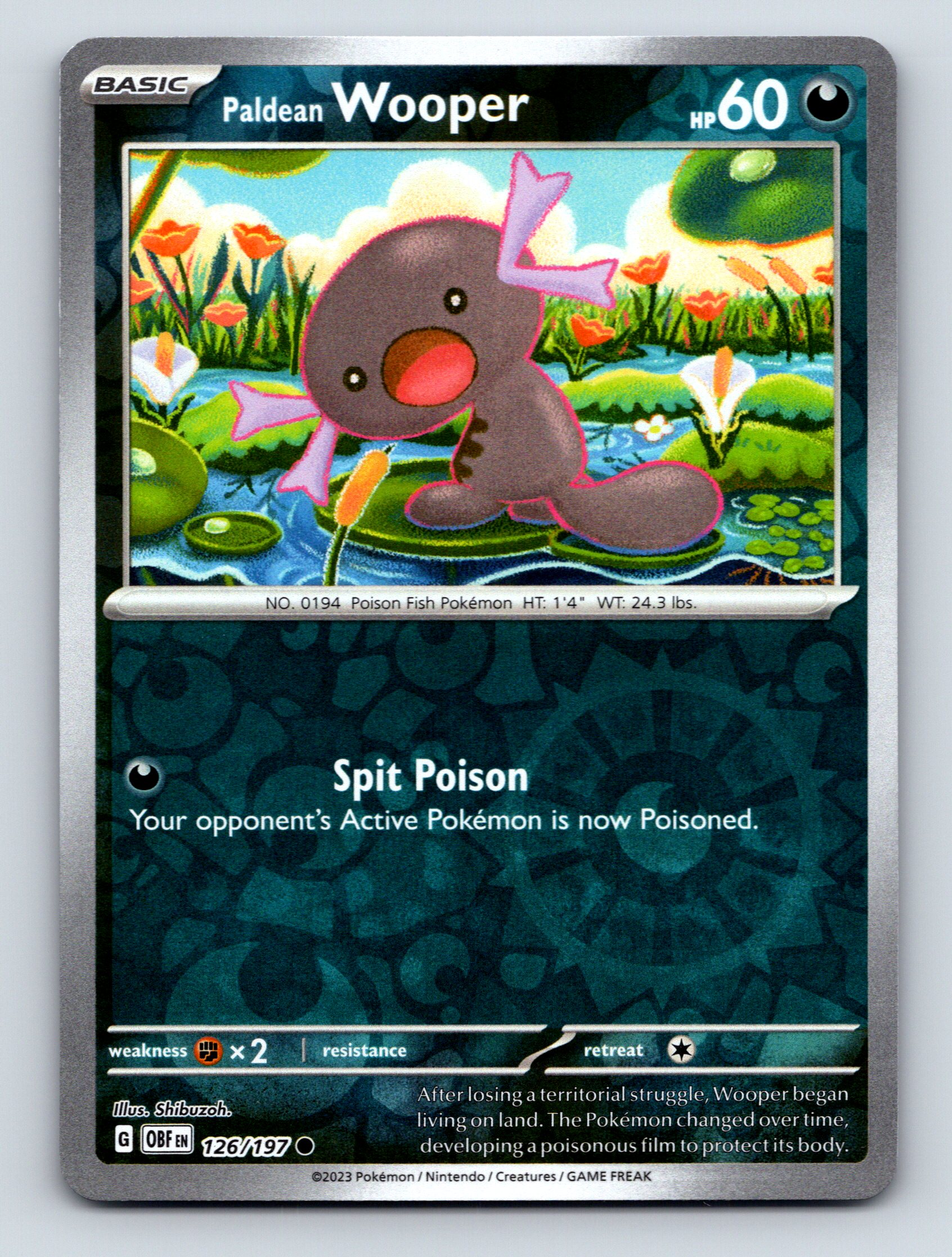 wooper pokemon card value Wooper 81/109 Team Rocket Returns Common Pokemon Card Near Mint
