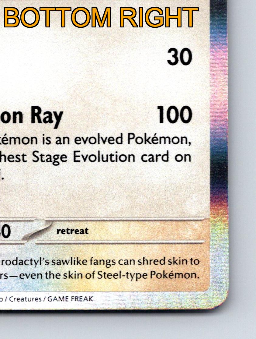 Stage One Aerodactyl HP 130 Glide Devolution Ray Rarity Colorful Pokémon - Picture 6 of 10