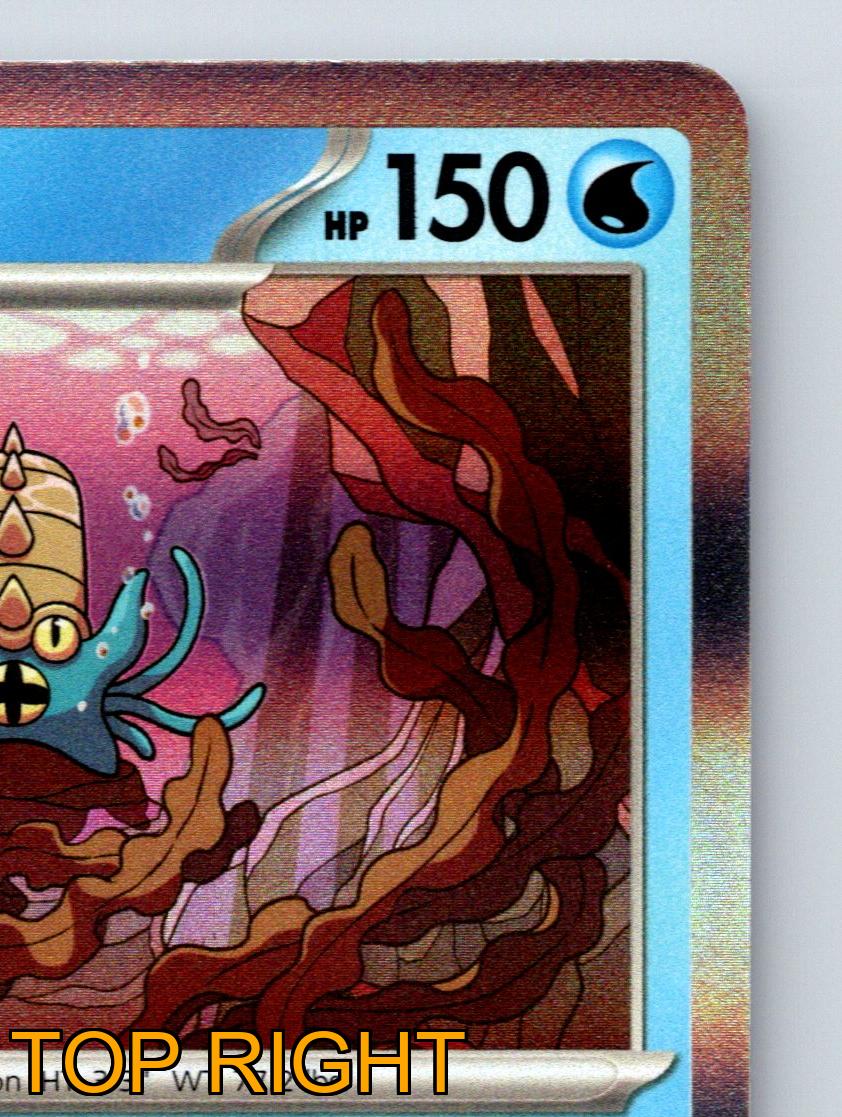 Stage 2 Omastar HP 150 Aqua Split Attack Rarity Blue Card Pokémon