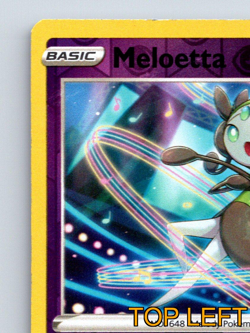 Basic Meloetta HP 90 Melodious Echo Attack Purple Colorful Pokémon