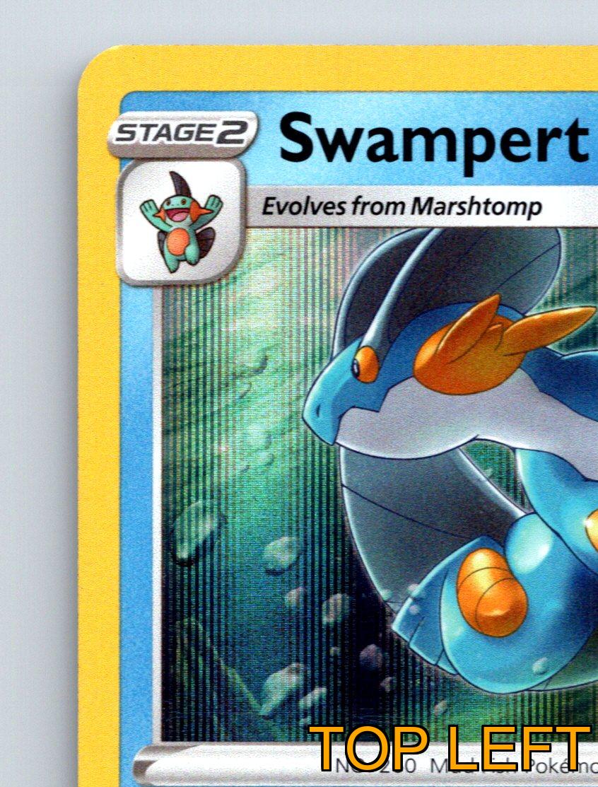 Stage 2 Swampert HP 170 Muddy Maker Earthquake Rarity Blue Pokémon