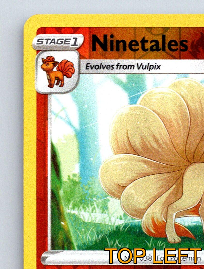Stage 1 Ninetales HP 110 Supernatural Flames Attack Rarity Fire Vibrant  Pokémon
