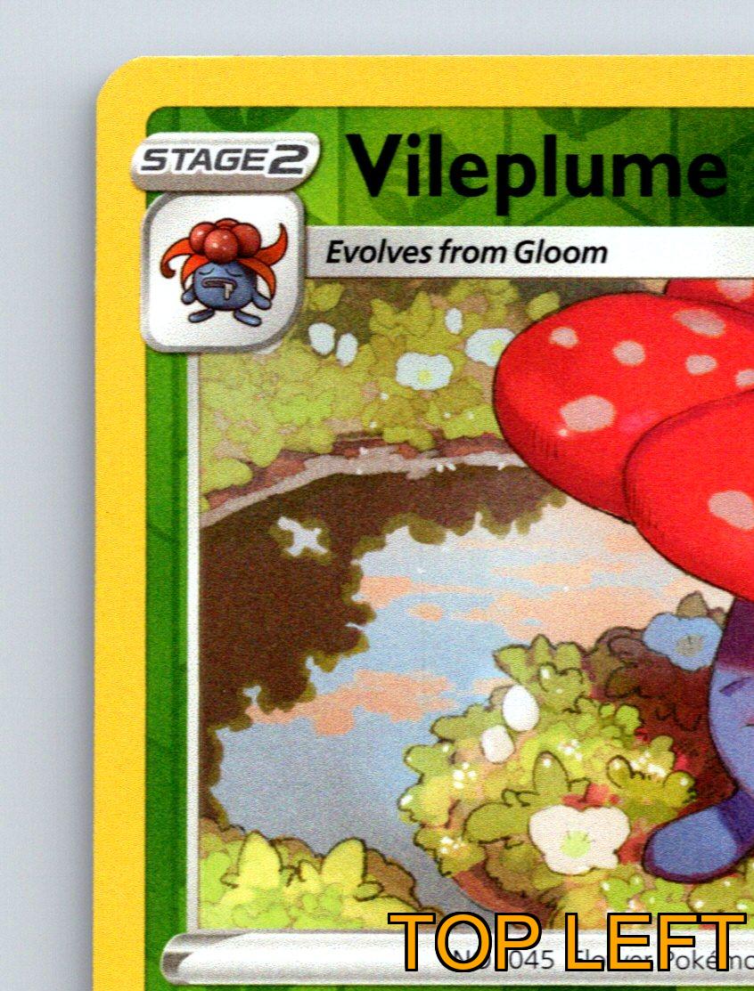 Stage 2 Vileplume HP 150 Mega Drain Attack Rarity Green Flower