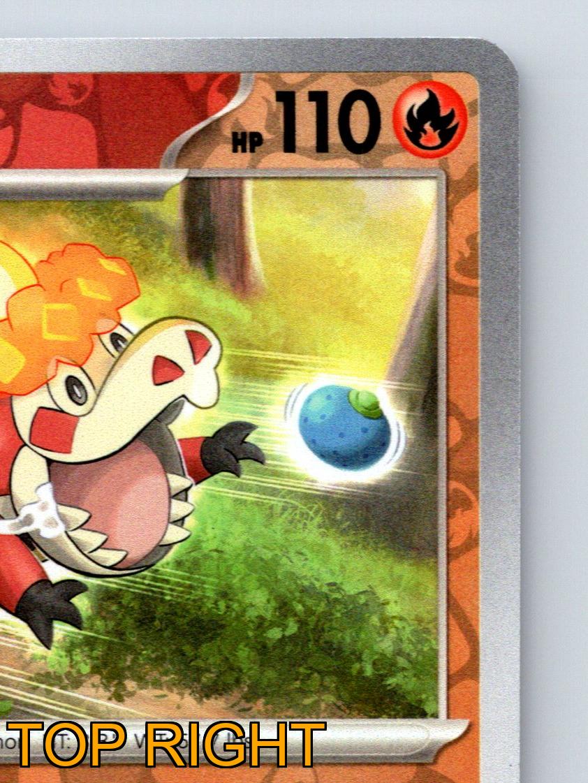 Stage 1 Crocalor HP 110 Steady Firebreathing Attack Rarity Red Pokémon - Imagen 4 de 10