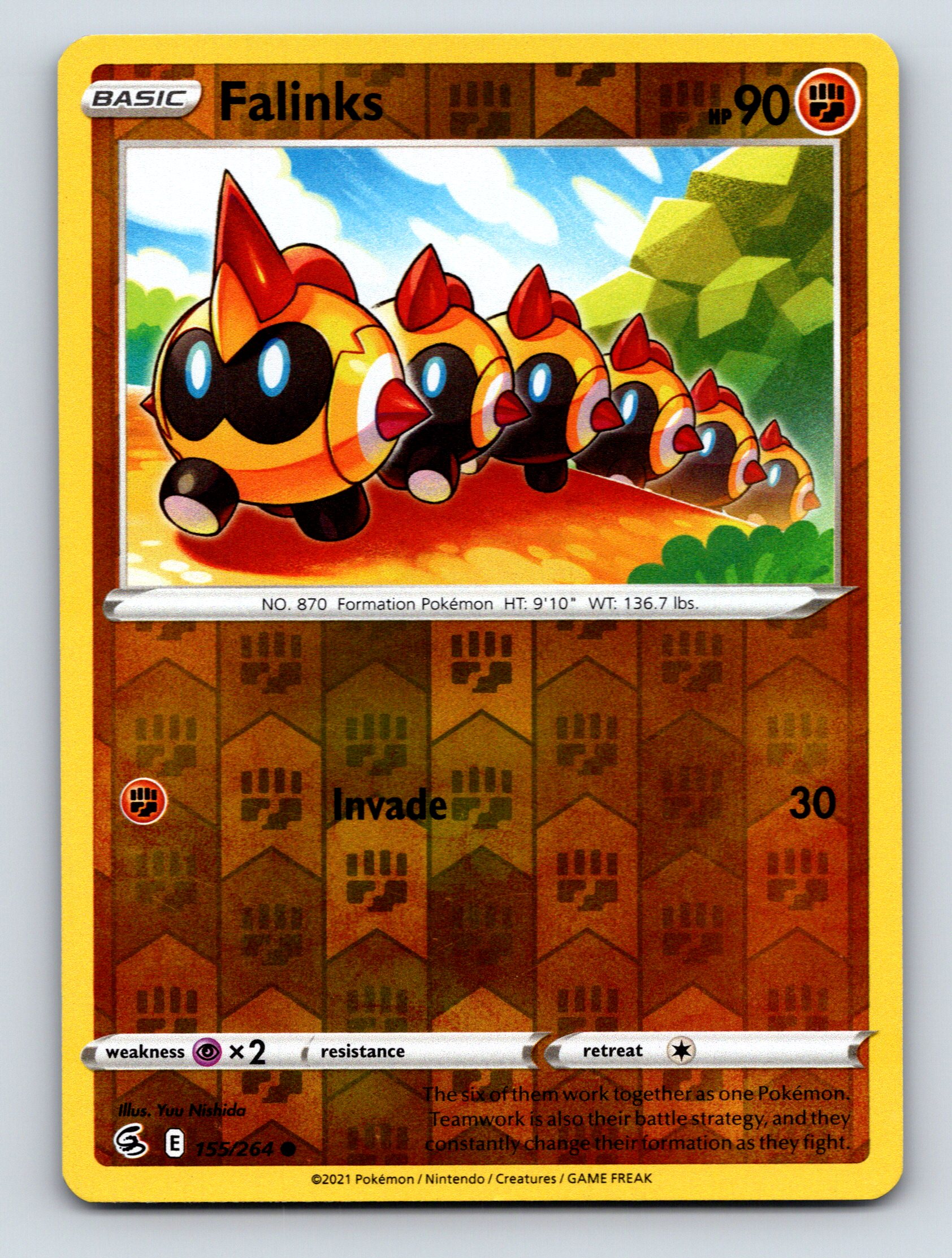 pokemon card falinks Falinks Rapid Strike Reverse Holo 083/163 – VTC main image 0