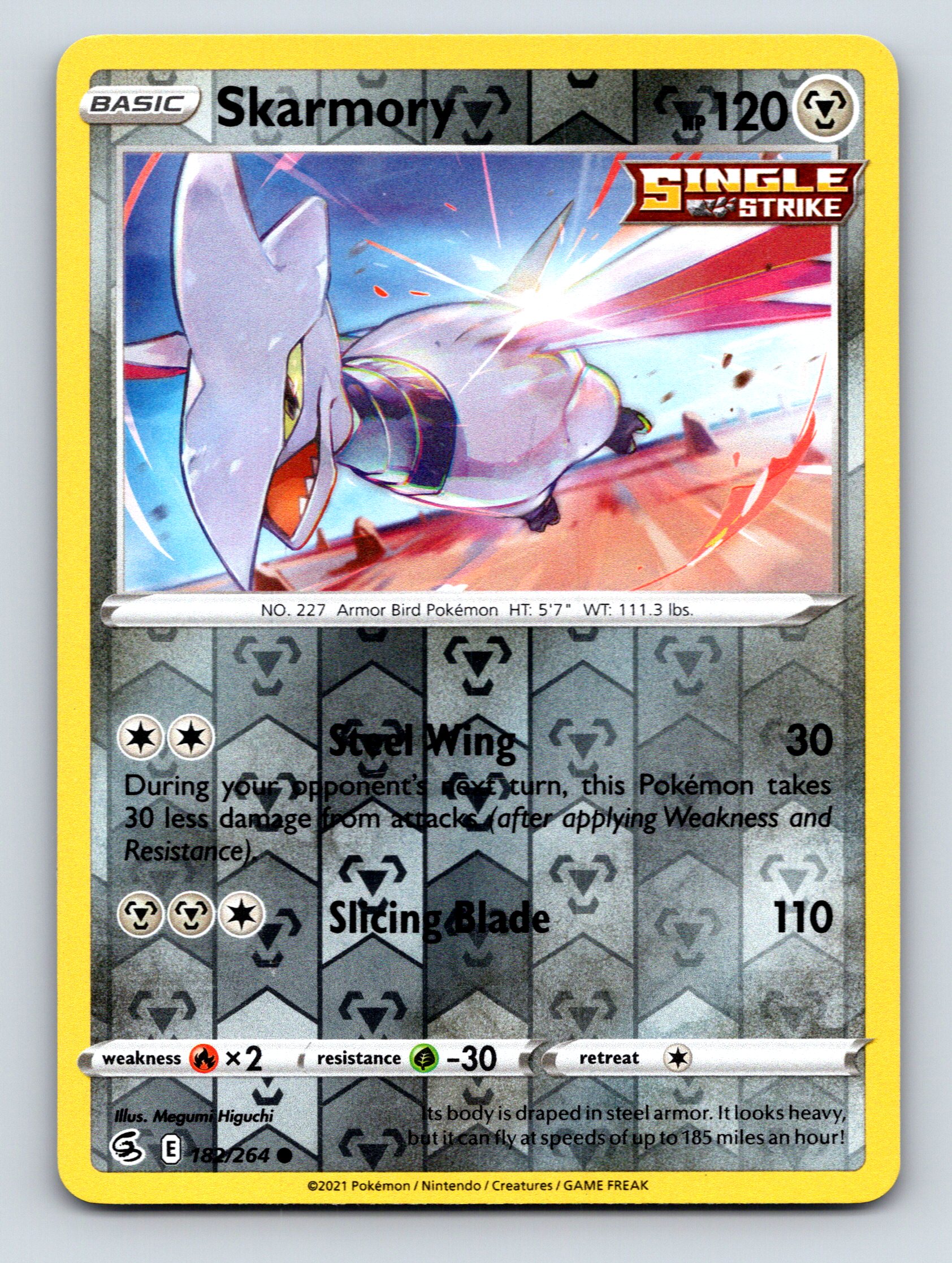 Basic Skarmory HP 120 Steel Wing Attack Rarity Colorless Powerful Pokmon | eBay Basic Skarmory HP 120 Steel Wing Attack Rarity Colorless Powerful Pokmon | eBay