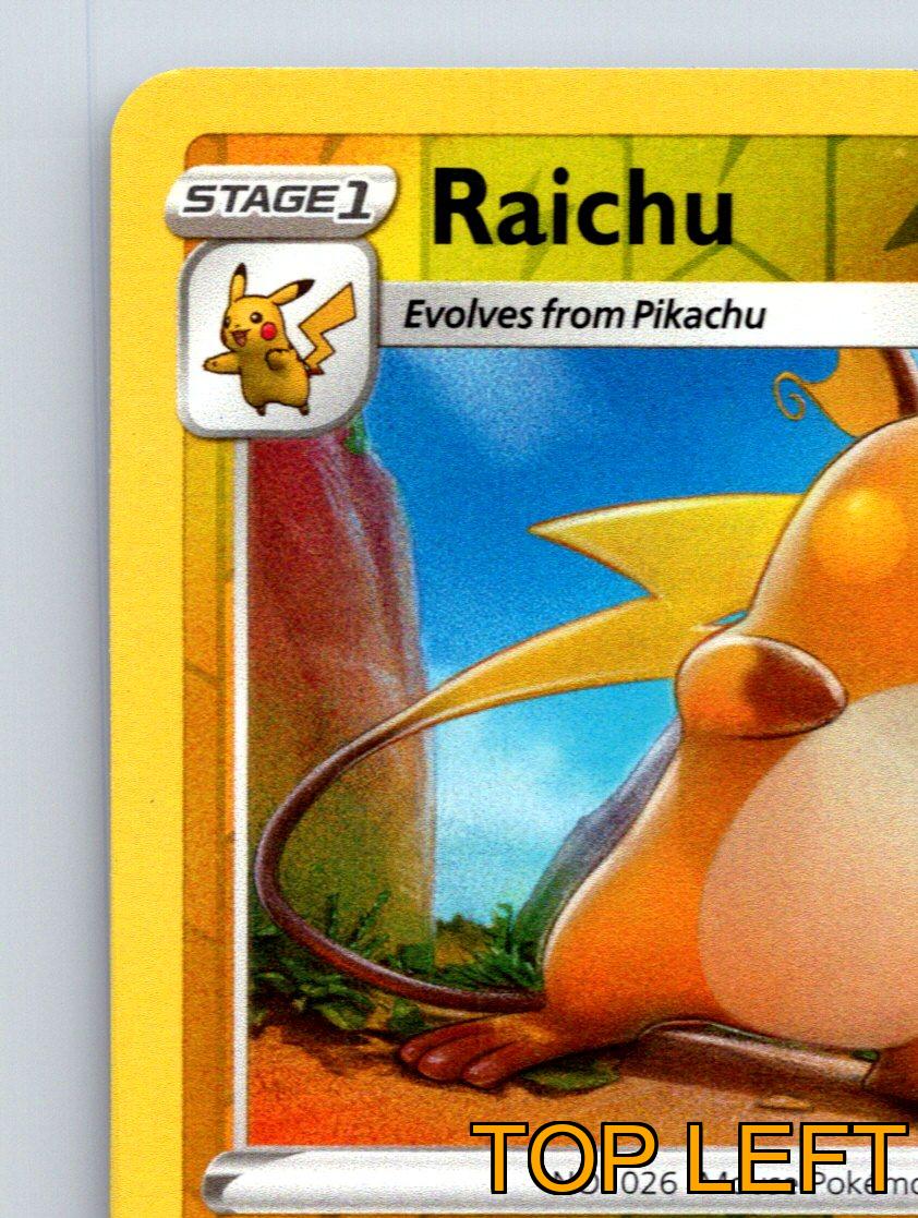 Stage 1 Raichu HP 130 Big Sparking Thunderbolt Rarity Yellow