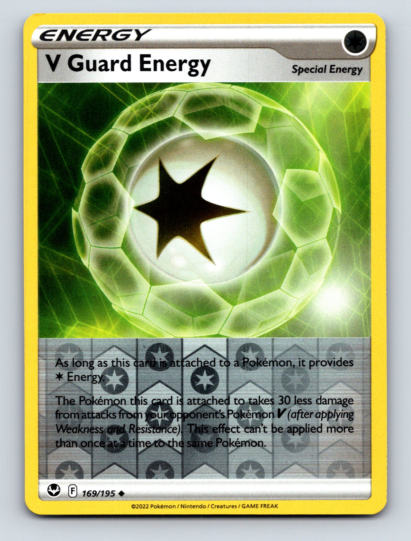 ポケモンカード　Energy緑 Special Energy V Guard Energy Green Stellar Protection