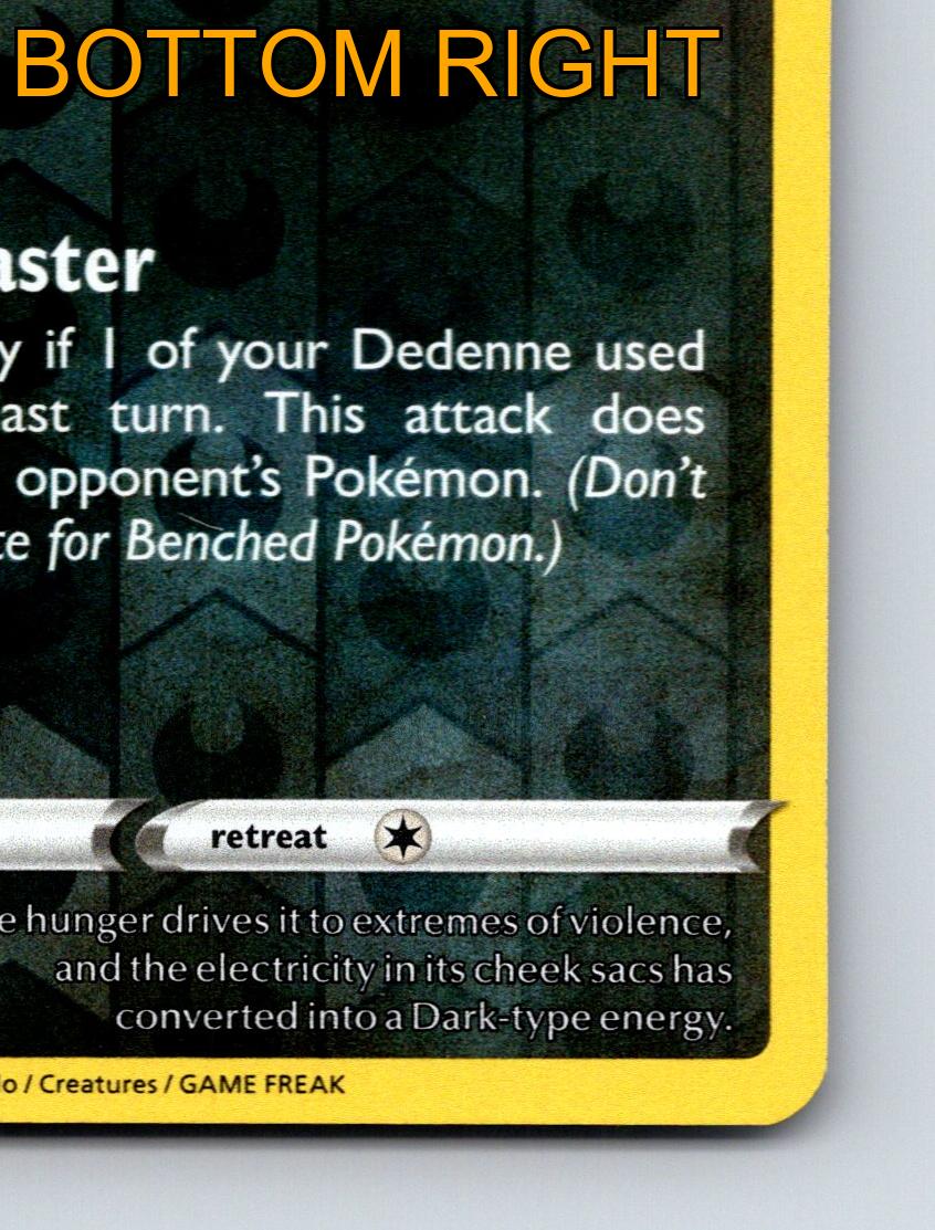 Basic Morpeko HP 60 Peko Blaster Dark Rarity Energetic Pokémon