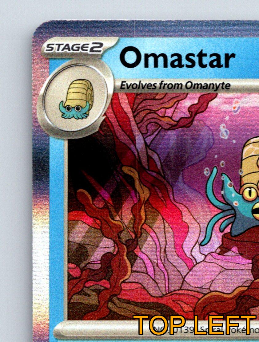 Stage 2 Omastar HP 150 Primordial Tentacles Attack Spiral Blue