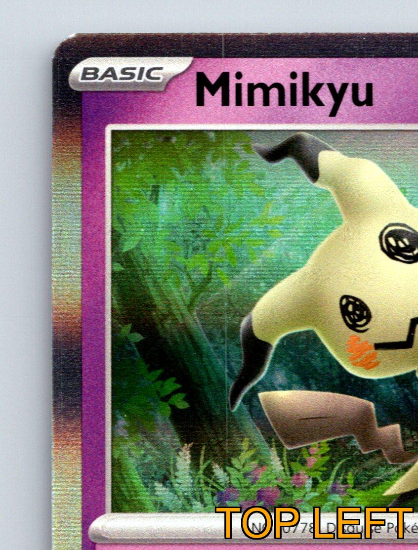 Basic Mimikyu HP 70 Safeguard Ability Ghost Eye Attack Purple