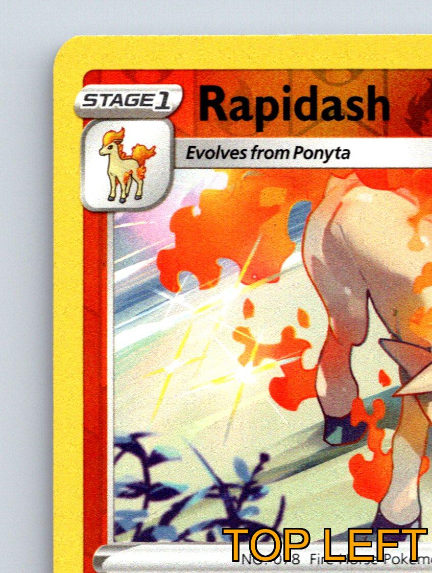 Stage 1 Rapidash HP 100 Fire Mane Attack Rarity Red Fiery Pokmon | eBay