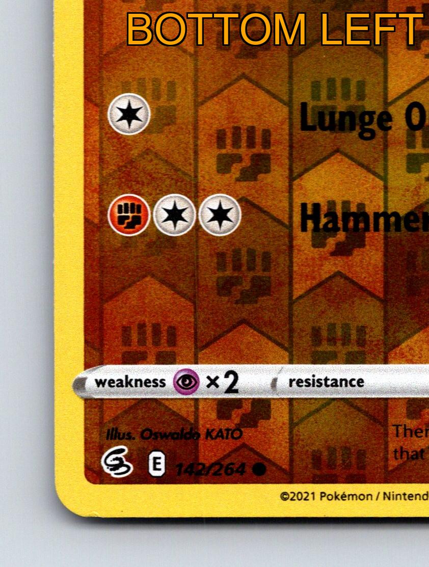 Tarjeta Pokémon Amarilla Básica Makuhita HP 90 Hammer In Attack Rareza - Imagen 5 de 10