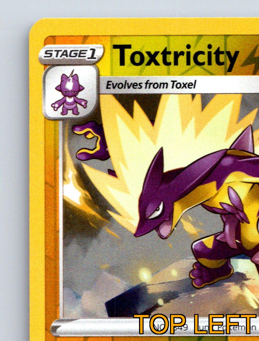 Stage 1 Toxtricity HP 130 Punk Shock Attack Rarity Yellow Vibrant