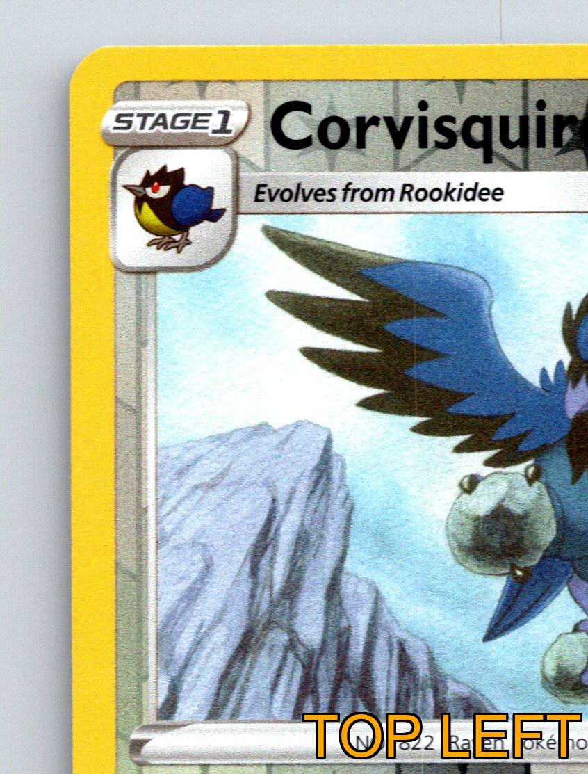 corvisquire pokemon card value RarityUncommon Hit Points90 HP Colorless Glide (20) Colorless Corvisquire (Fusion Strike 220) -