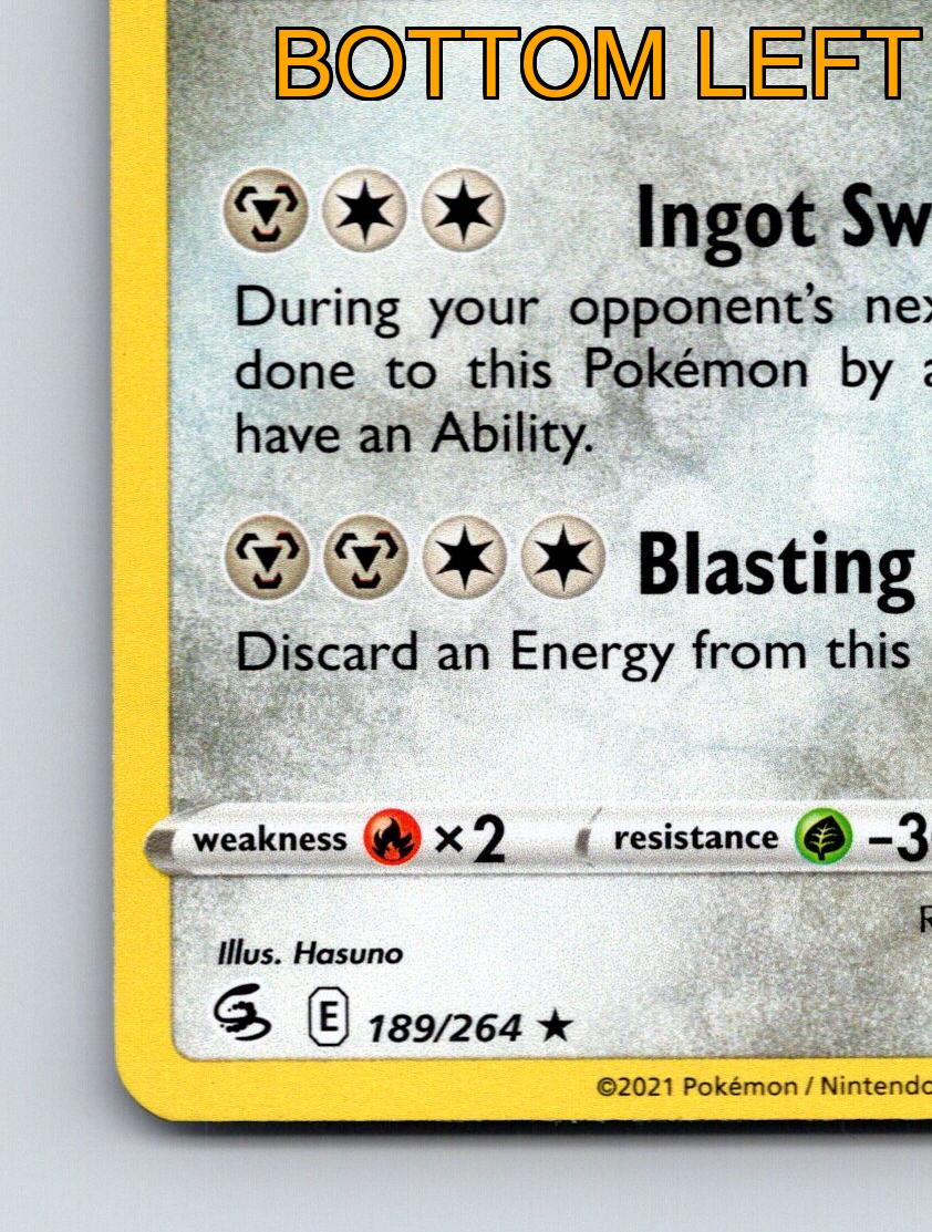 Stage 1 Melmetal HP 150 Ingot Swing Attack Rare Colorful Pokémon