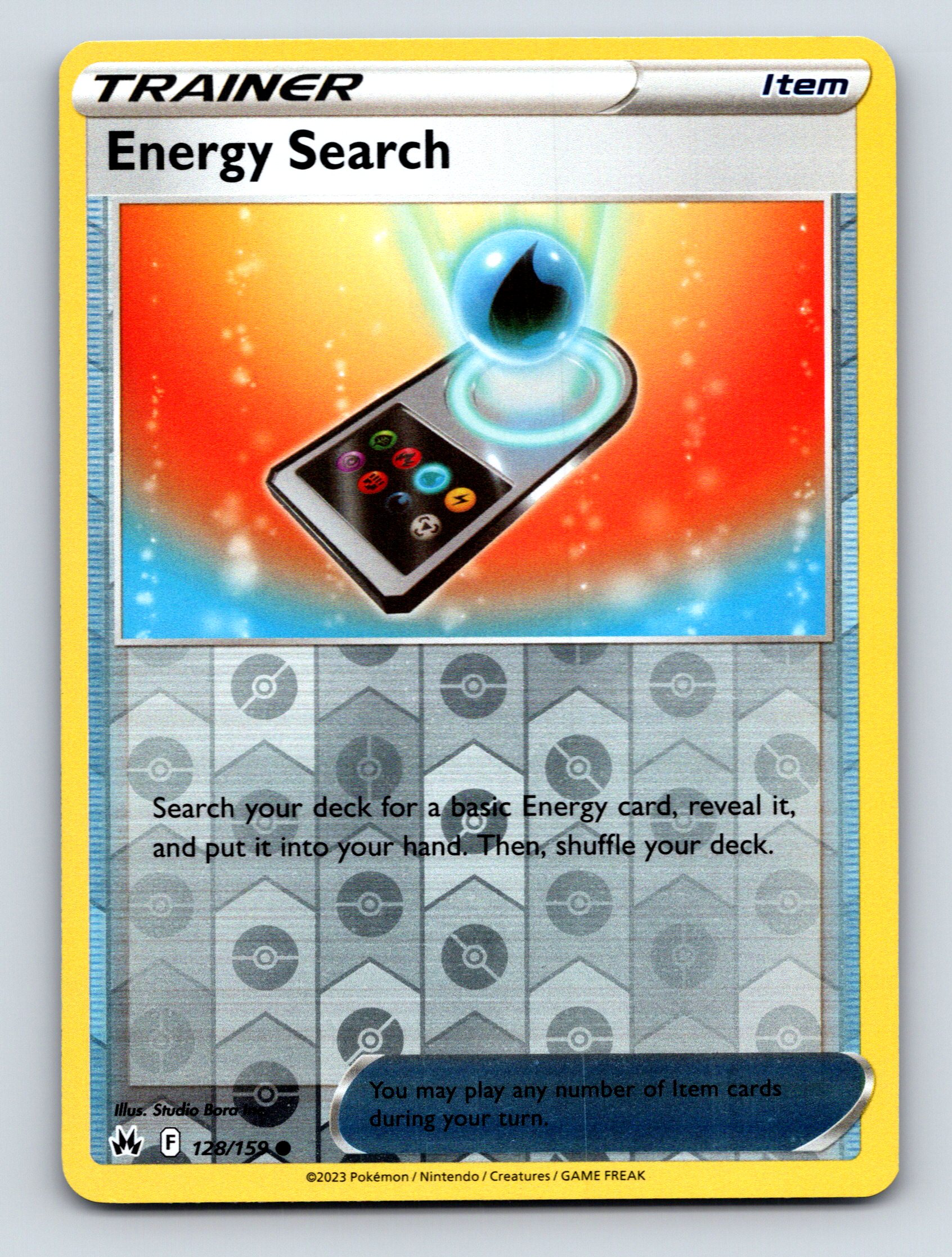 Energy Search 161/202 Uncommon Mint Pokemon Card Energy Search 161/202 Uncommon Mint Pokemon Card