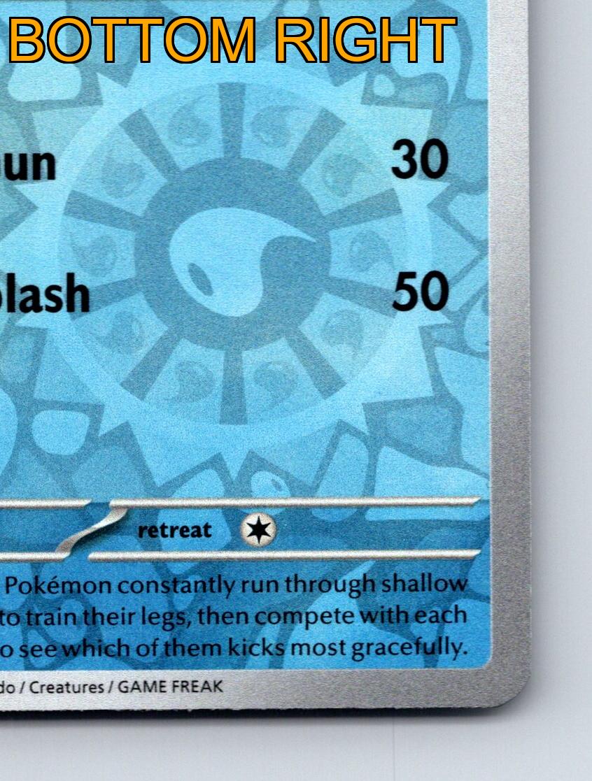 Stage 1 Quaxwell HP 90 Water Gun Wave Splash Rarity Blue Pokémon